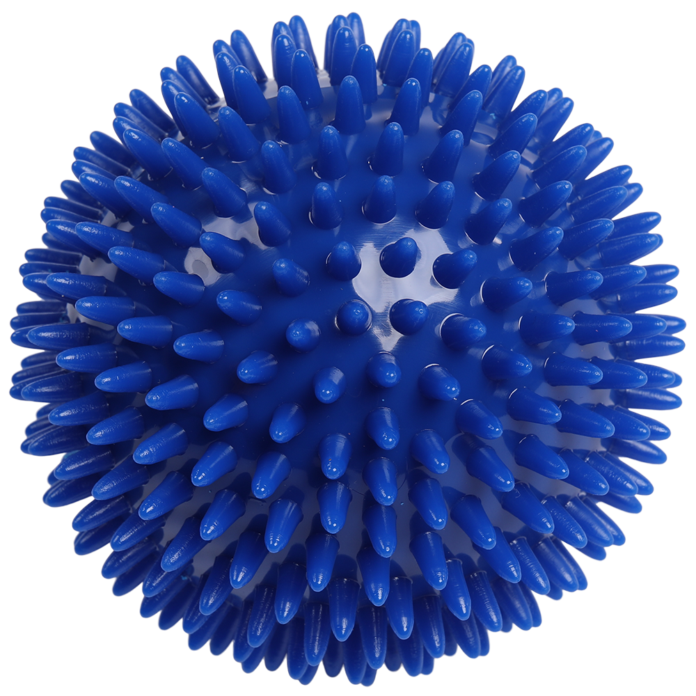 Igelball / Massageball 100mm/Blau (neutral)