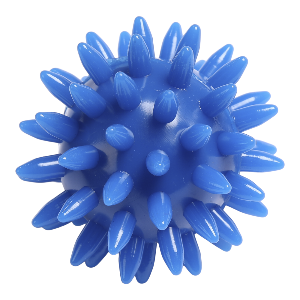 Igelball / Massageball, neutral (55mm, Blau), "Made in Germany"