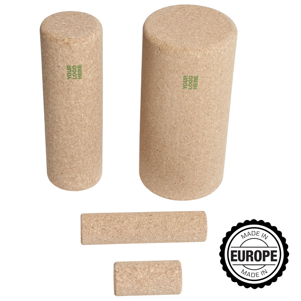 Faszienrolle aus Kork, 10x5cm, "Made in Europe"