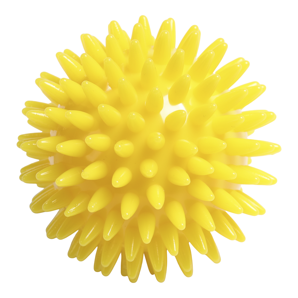 Massage-Igelbälle "Made in Germany" neutral - Gelb