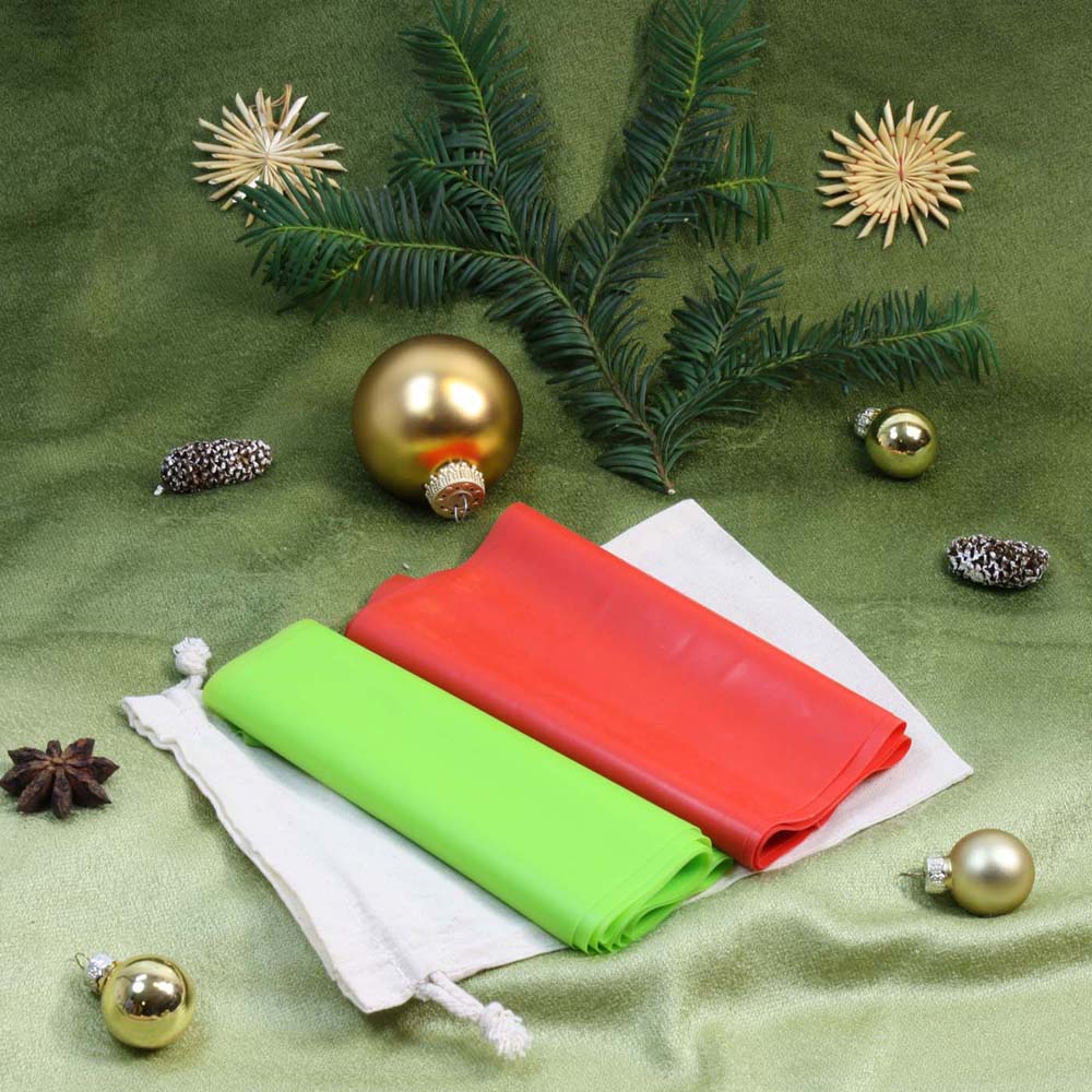 Fitnessband orange (leicht) - vegan & aus Naturlatex - ab 400 St.