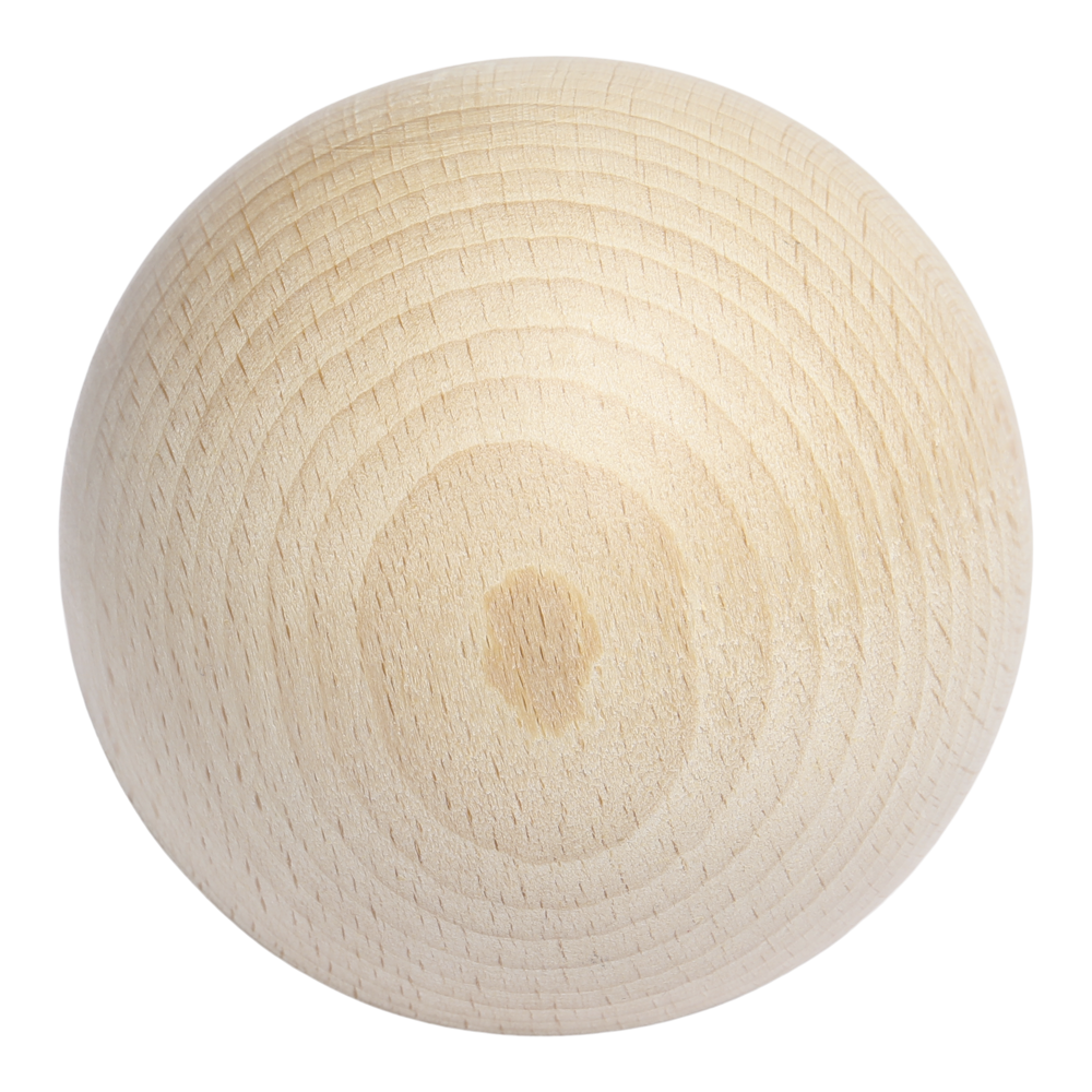 Massageball / Faszienball aus Holz, "Made in Europe" - Holz