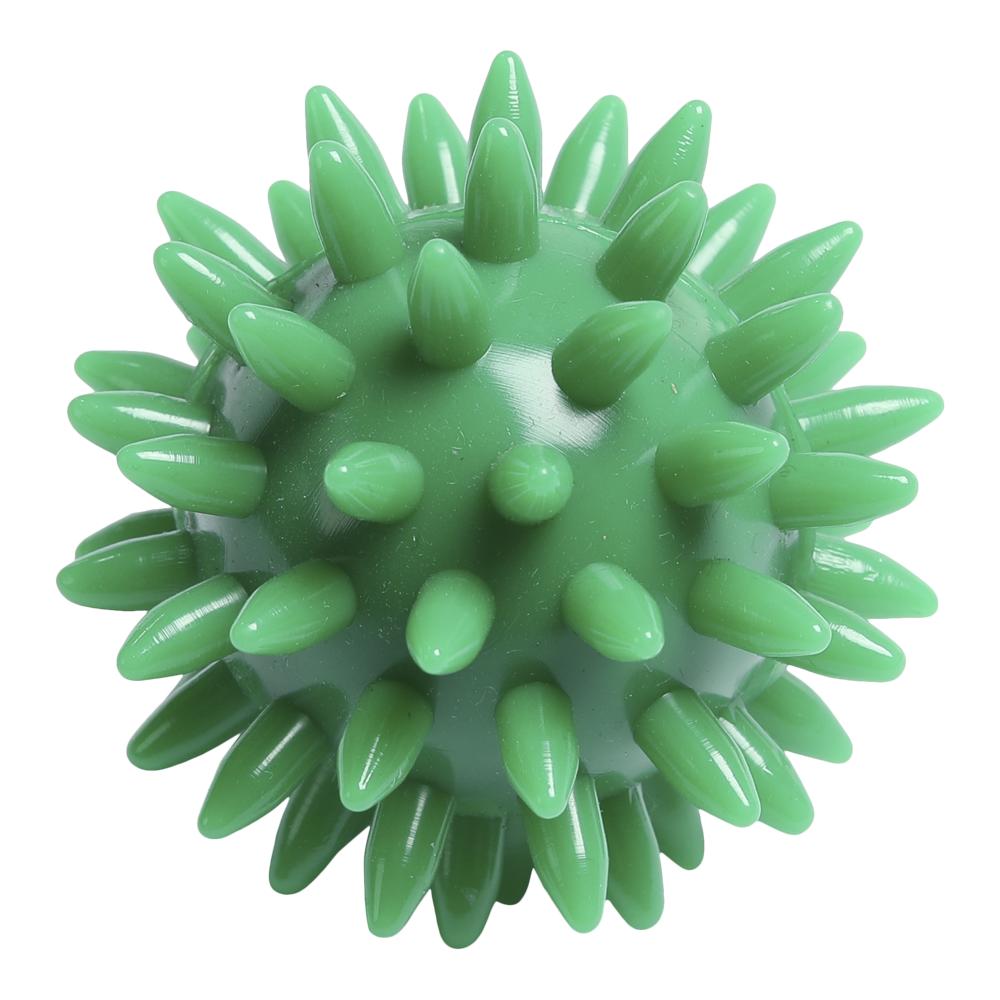 Igelball / Massageball, neutral (55mm, Grün), "Made in Germany"