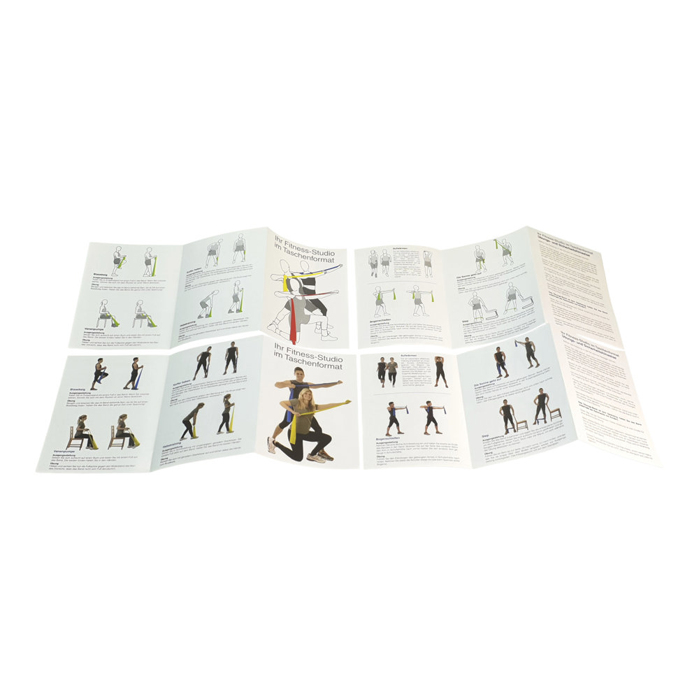 Fitnessband orange (leicht) - vegan & aus Naturlatex - ab 400 St.