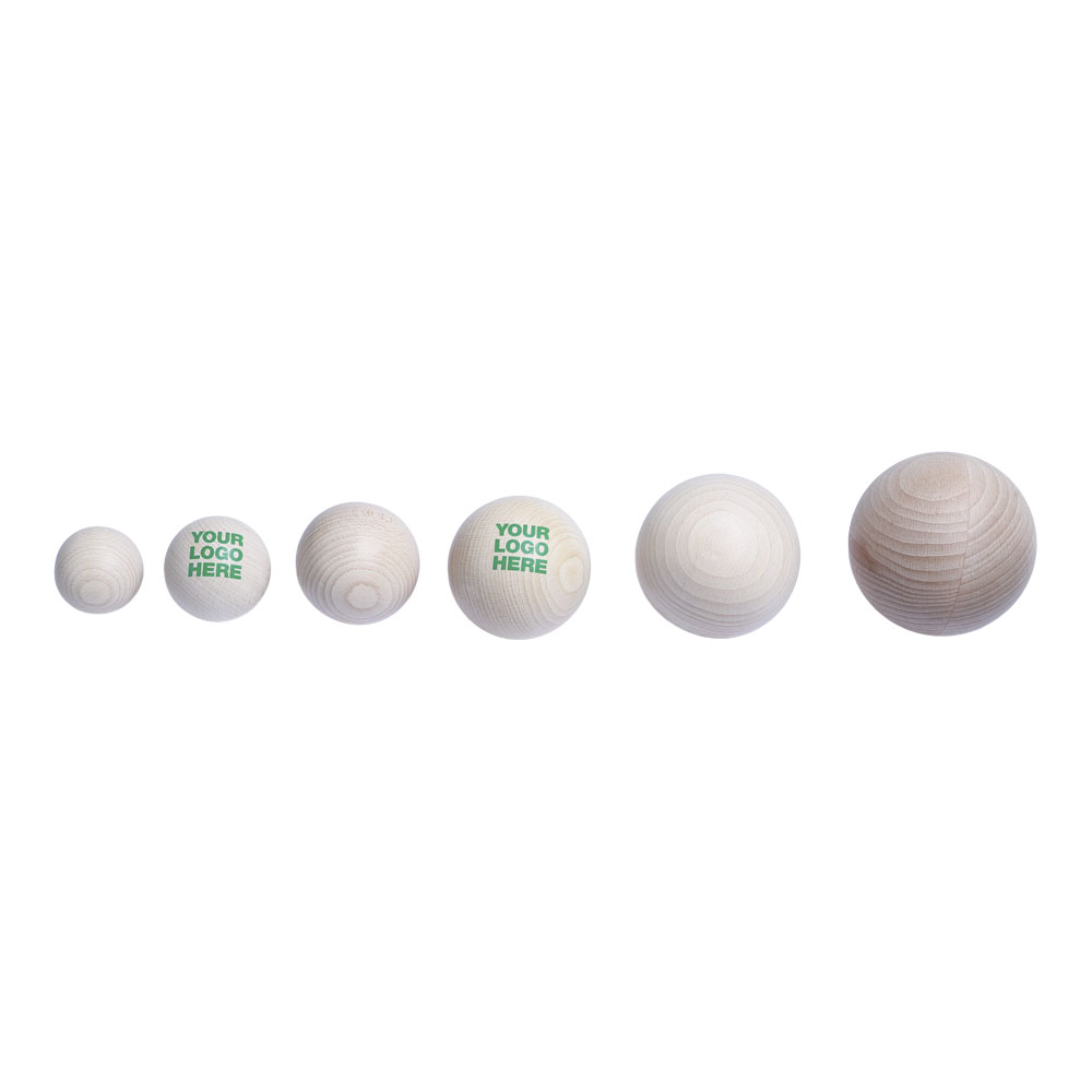 Massageball aus Holz, 5cm, "Made in Europe"